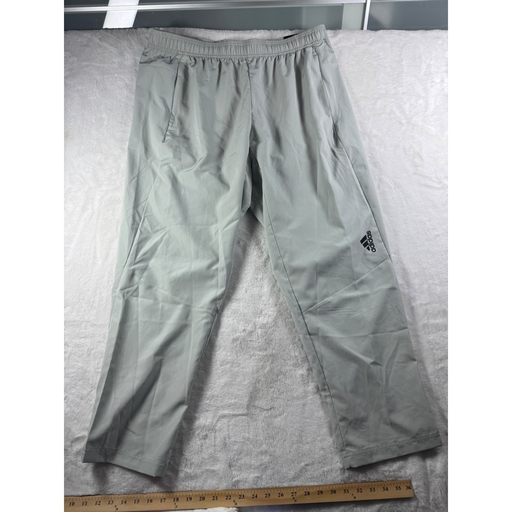Adidas Mens Woven Pant D4M Jogger Gray Size XXL IL1406 Activewear